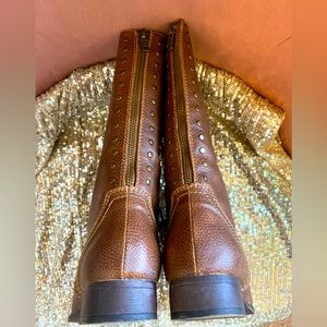 SOLD Maurice’s Combat Style Brown Boots, size 7